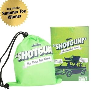 SHOTGUN! The Road Trip Game - Green Travel Card Game